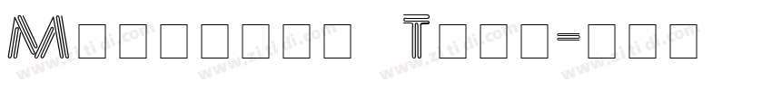 Monograf Text字体转换